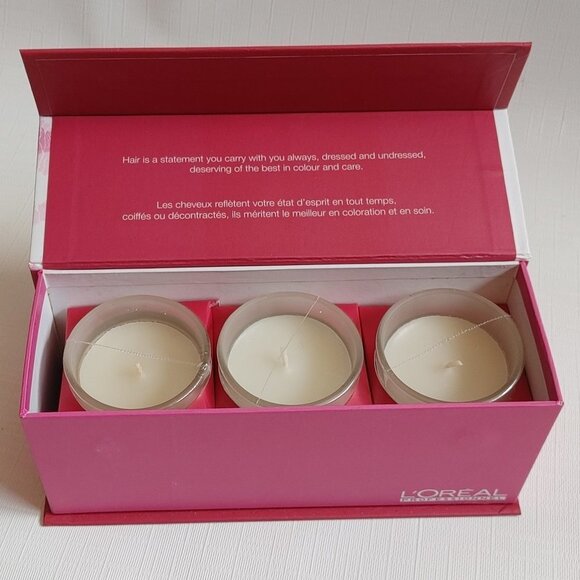 L'Oreal Paris Lot of Candles Dennis Gagnon Candle Set BNIB - Picture 5 of 8